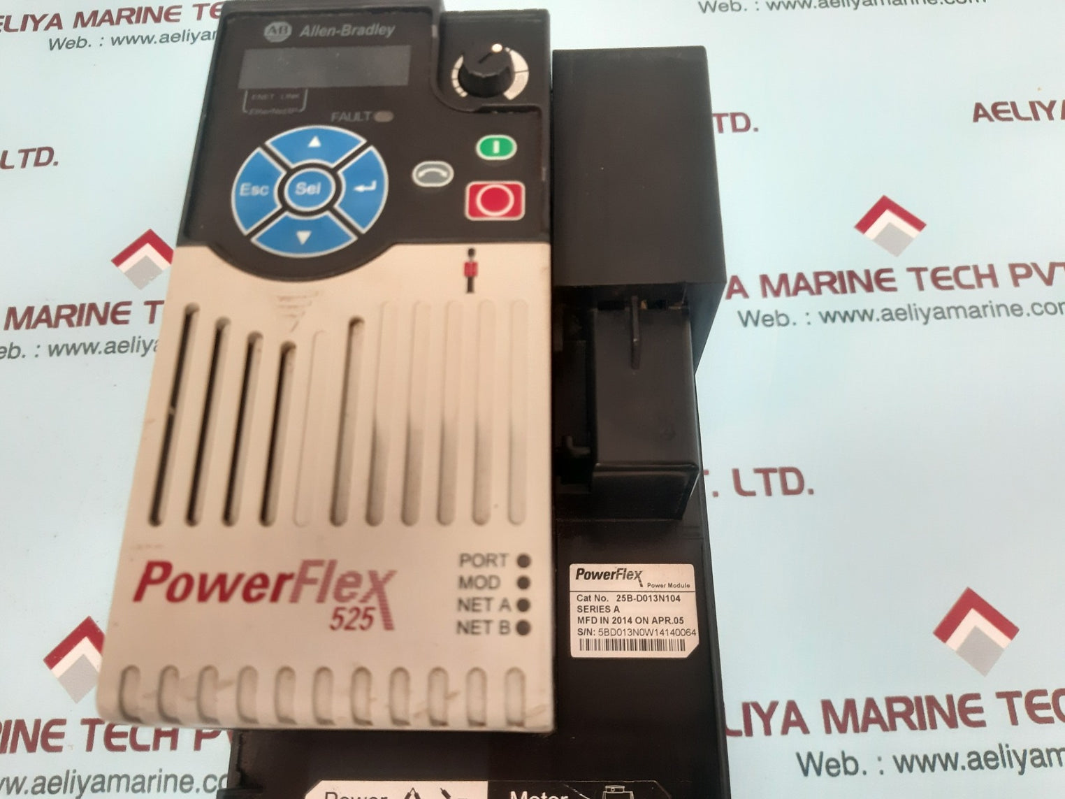 Allen-bradley 25b-d013n104 power flex 525 power module