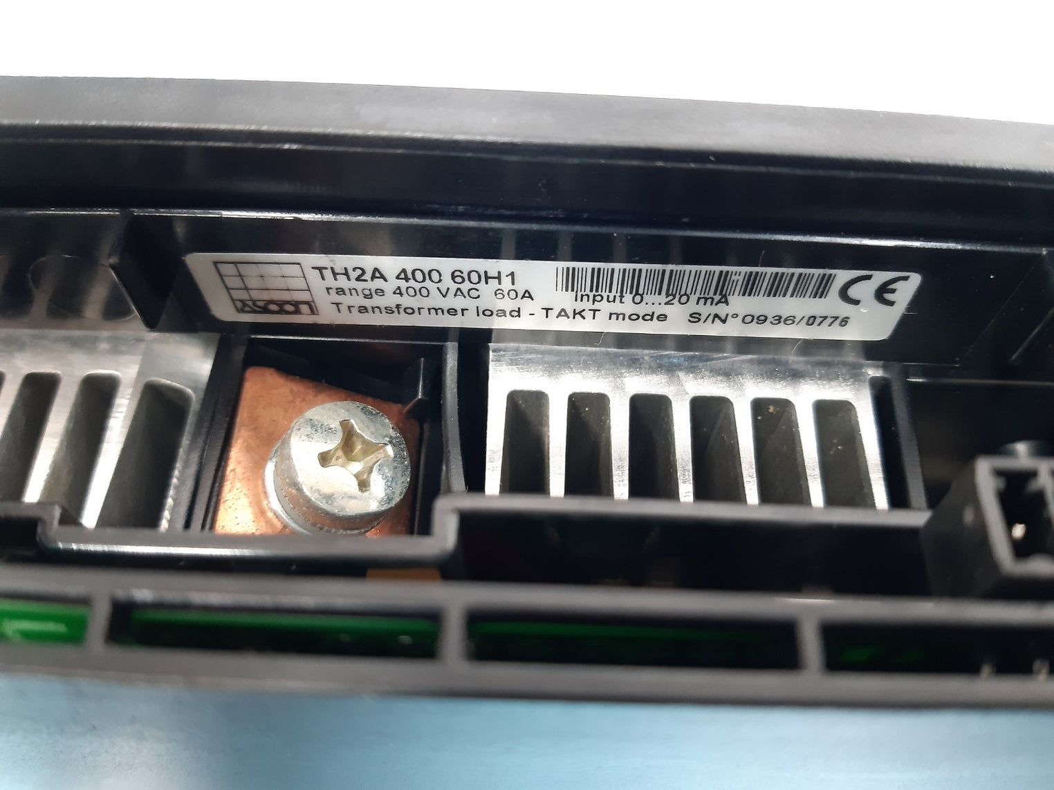 Aeg thyro-a th2a 400 60h1 transformer load-takt mode