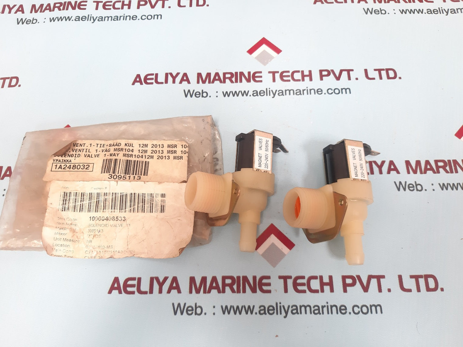 Magnet valves 220~240v 50/60hz