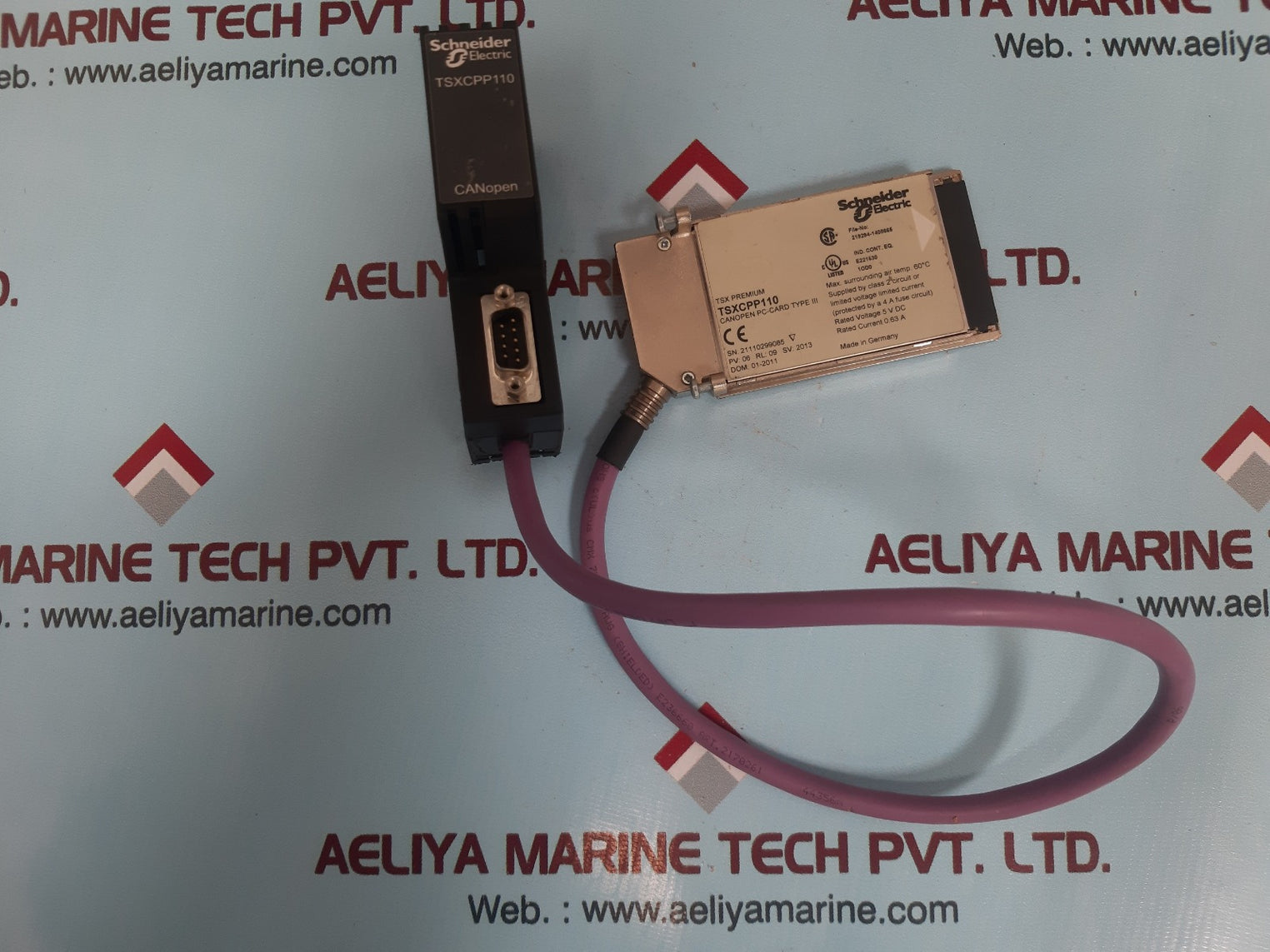 Schneider tsxcpp110 canopen pc-card