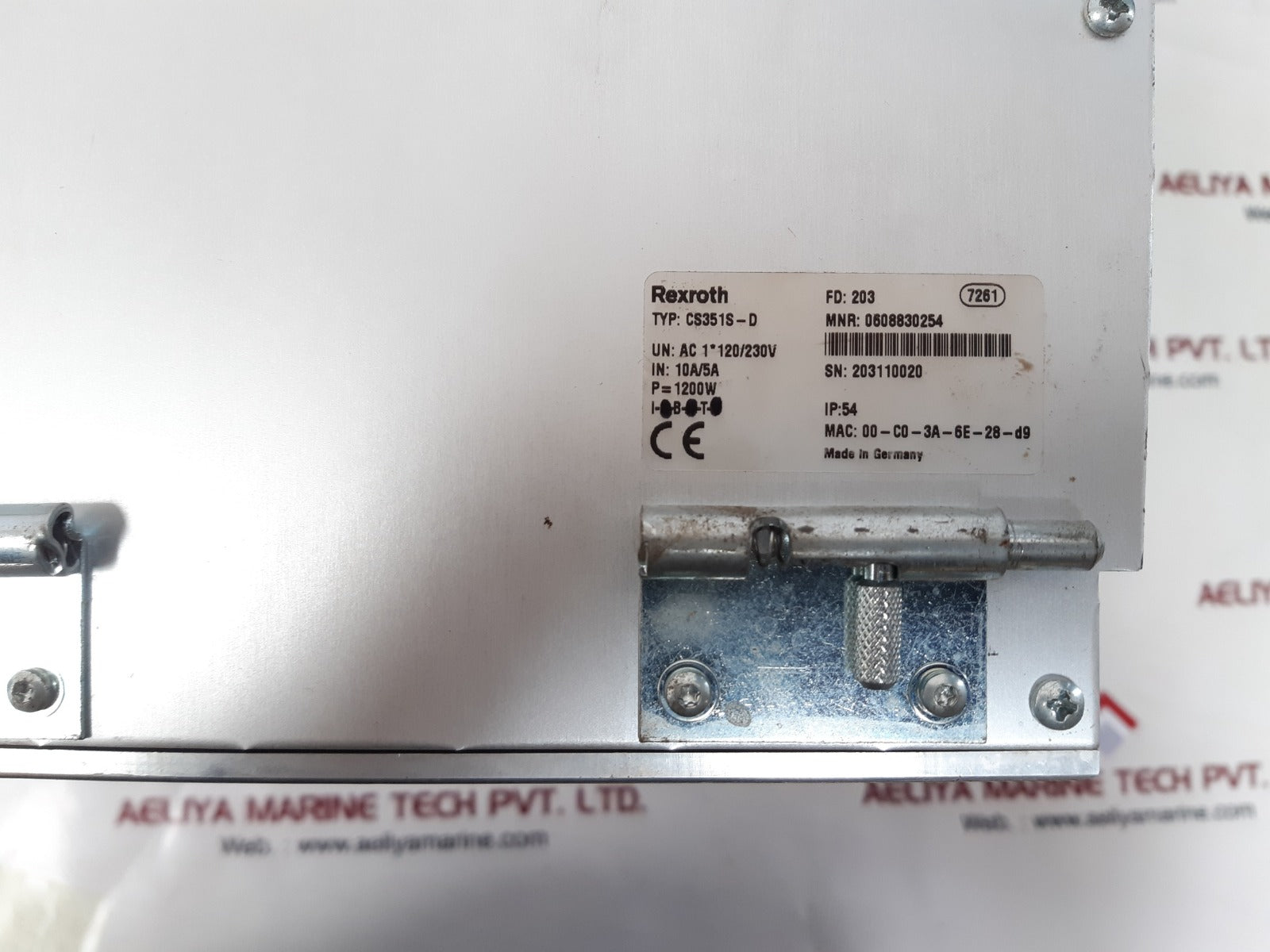 Rexroth cs351s-d controller and display