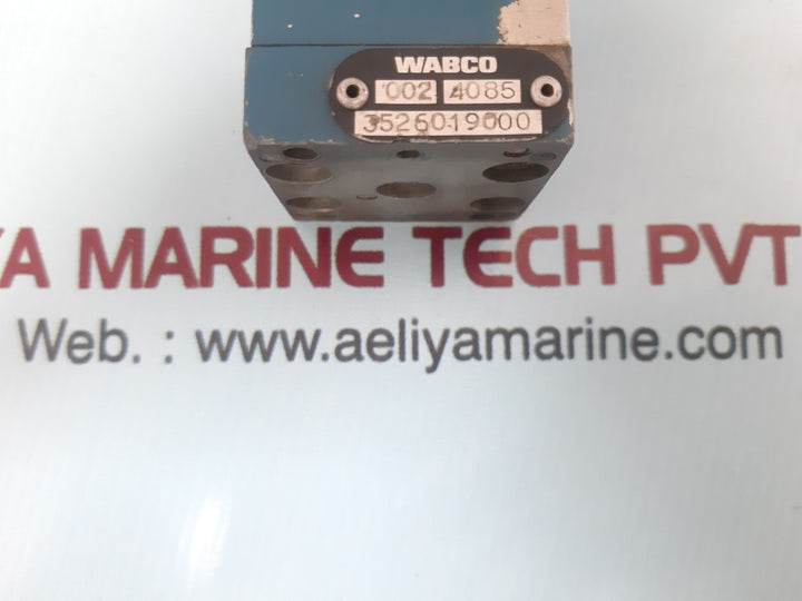 Wabco 3526019000 pneumatic modular valve 
