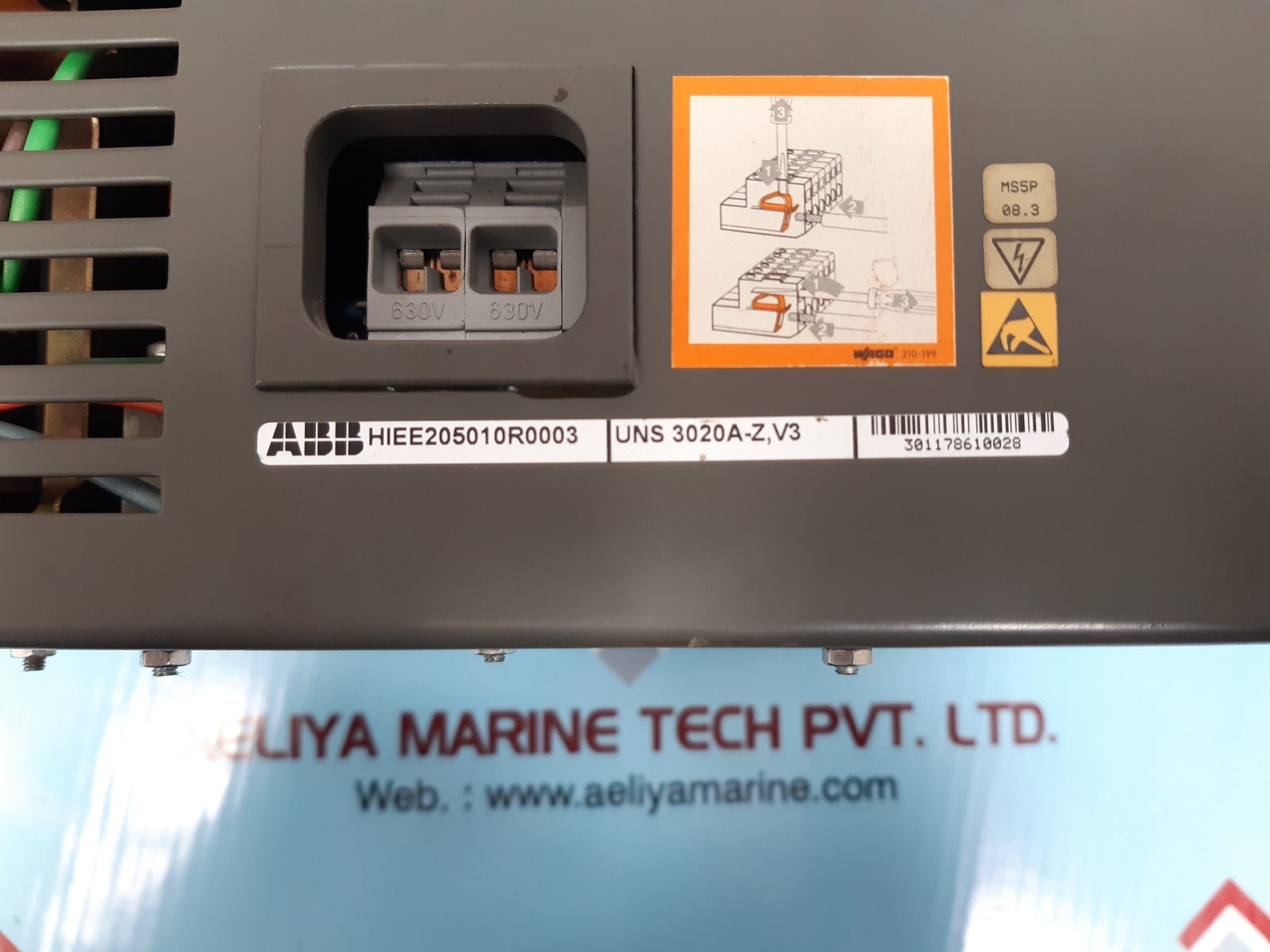 Abb uns3020 unitrol hiee205010r0003