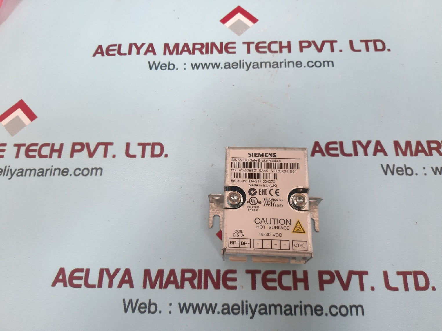 Siemens 6sl3252-0bb01-0aa0 sinamics safe brake module