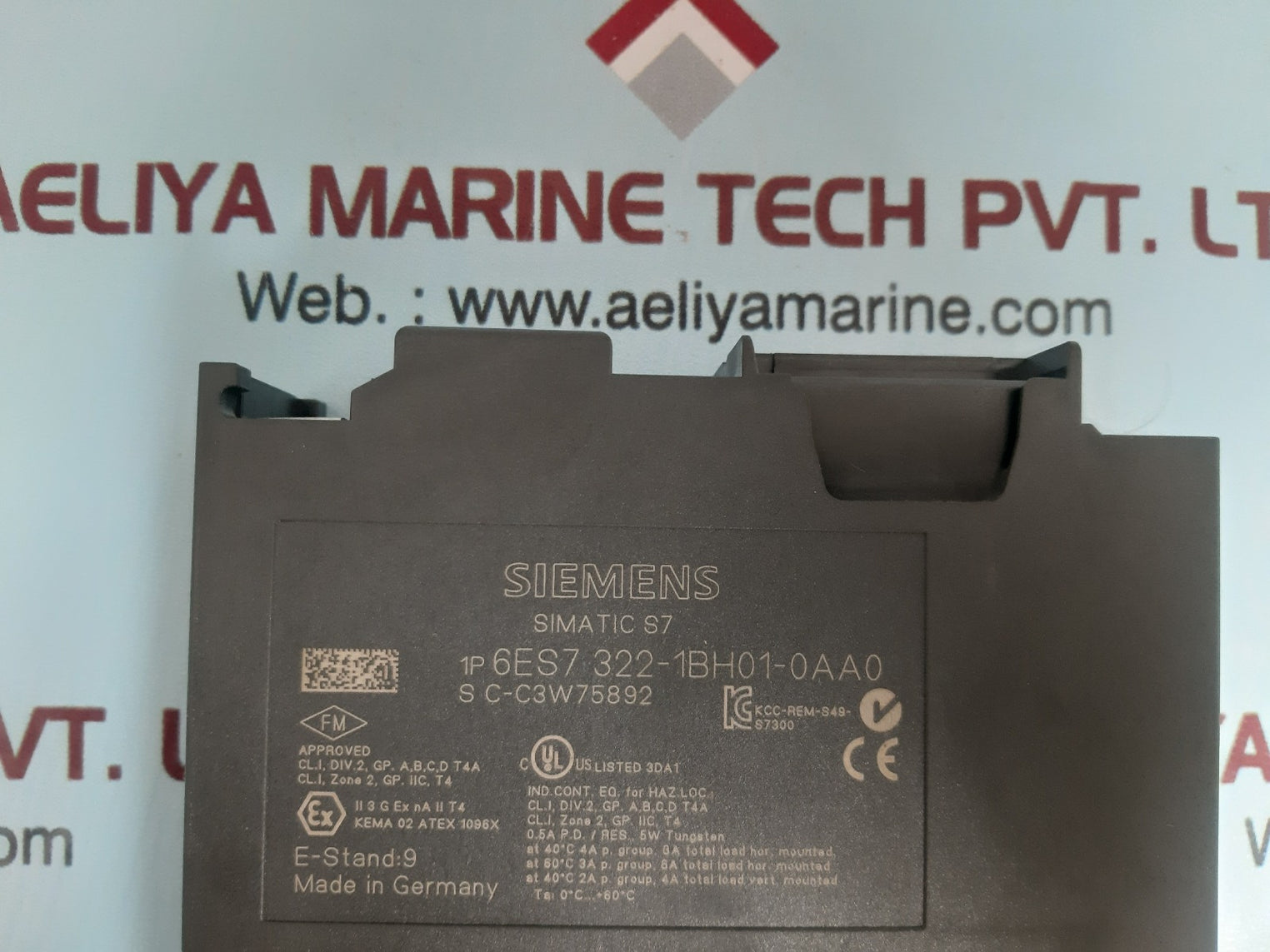 Siemens simatic s7 6es7 322-1bh01-0aa0 digital output module