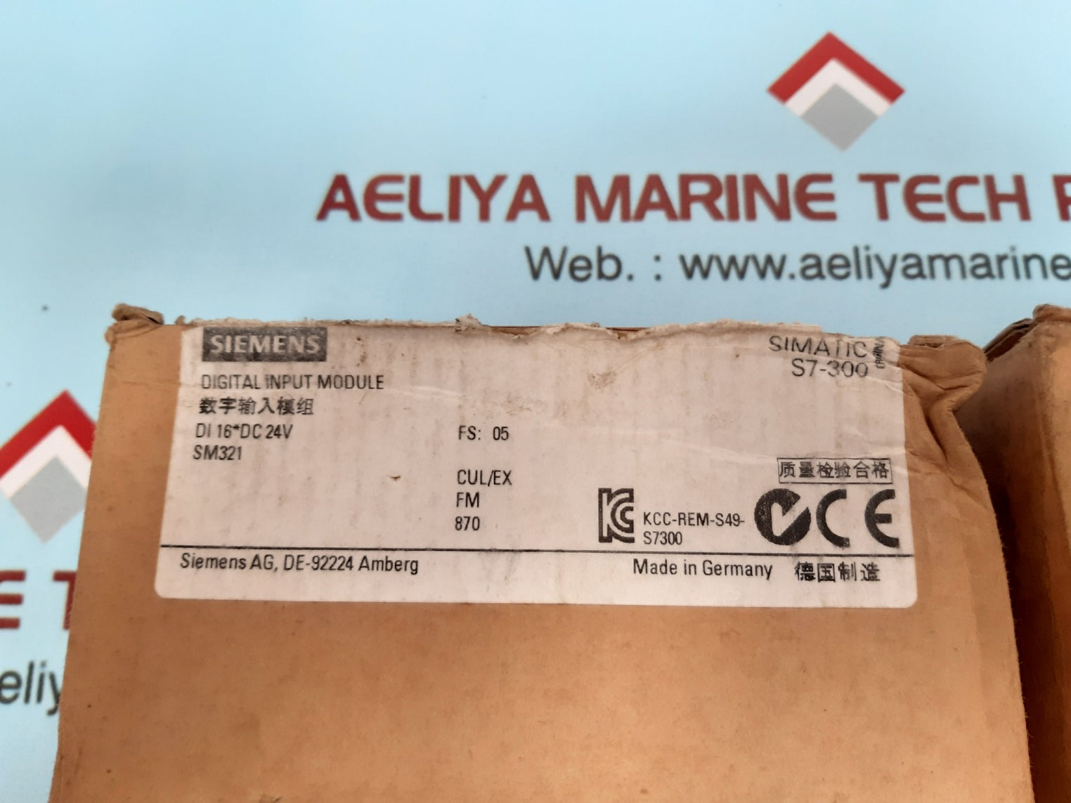 Siemens 321-1bh02-0aa0 6es7 321-1bh02-0aa0 simatic s7-300 digital input module