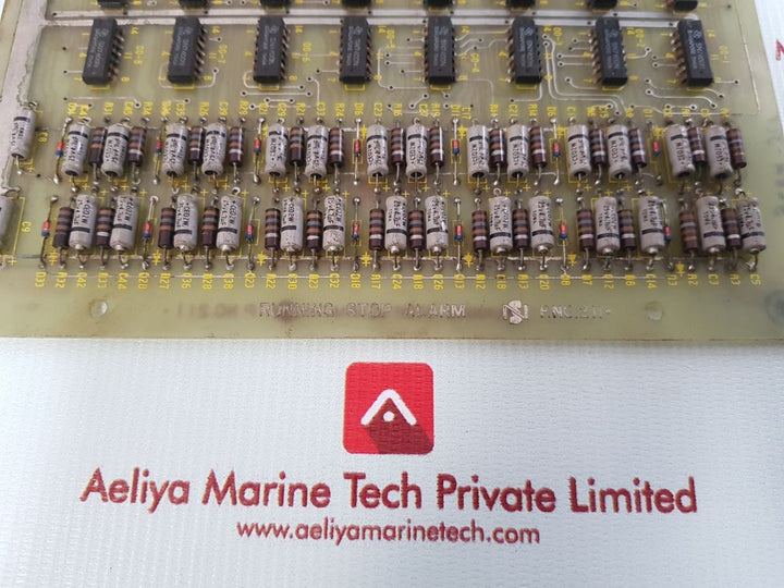 211 running stop alarm pcb card
