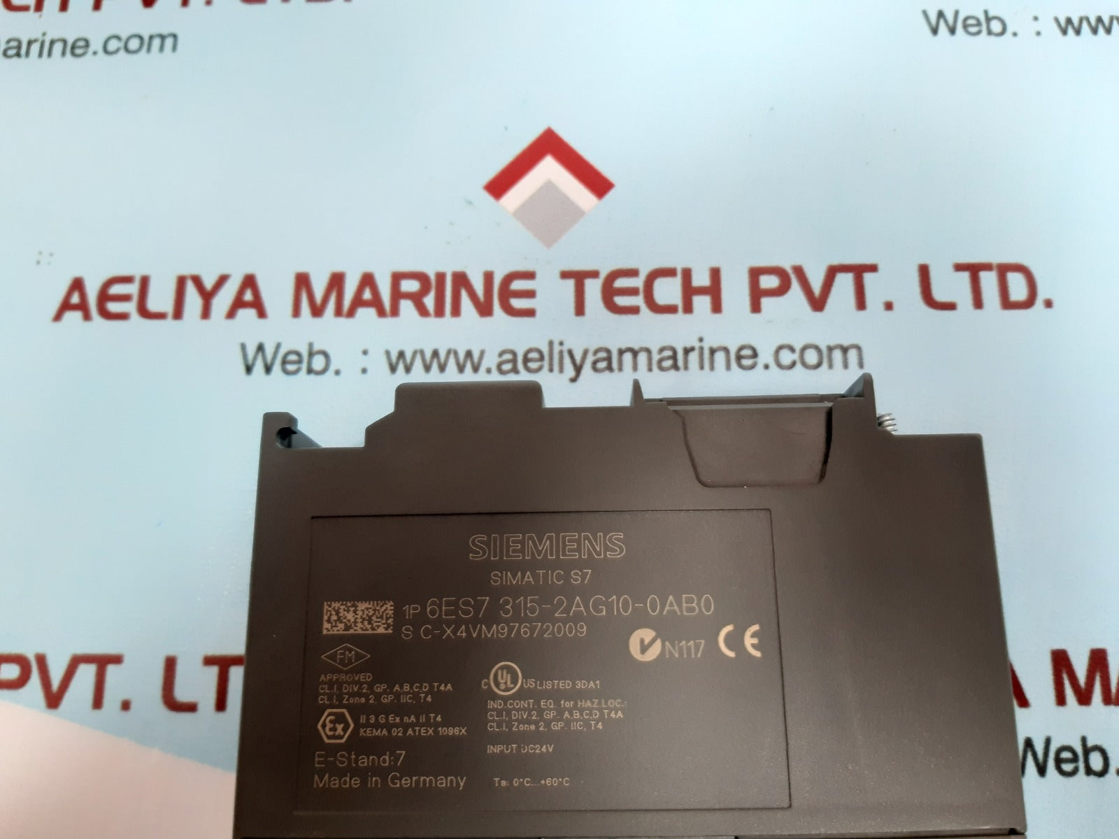Siemens s7-300 6es7 315-2ag10-0ab0 processor cpu315-2 dp