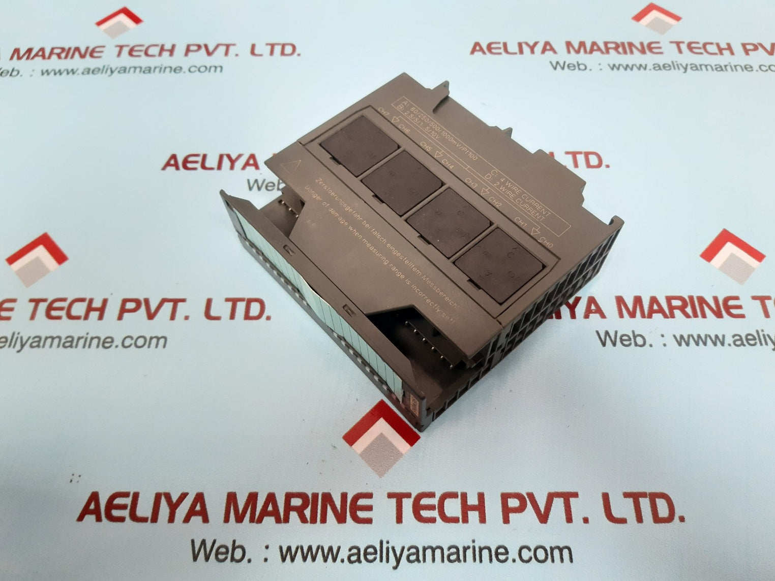 Siemens simatic s7 6es7 331-7kf02-0ab0 analog input module 