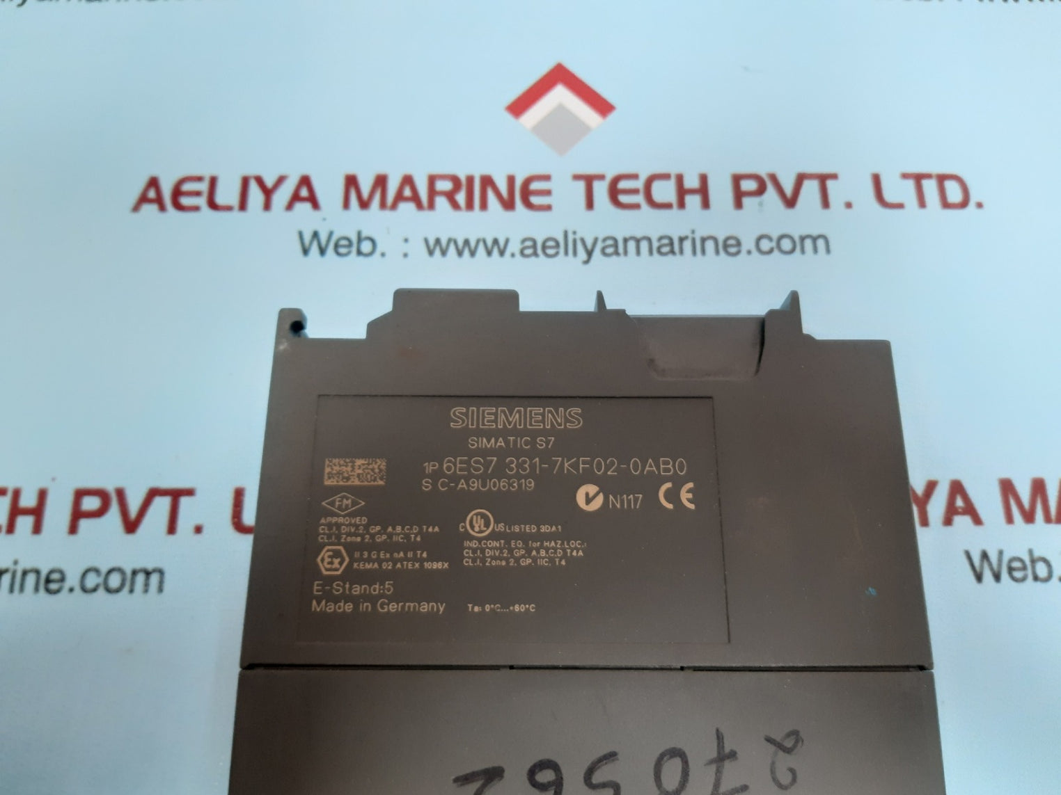 Siemens simatic s7 6es7 331-7kf02-0ab0 analog input module 