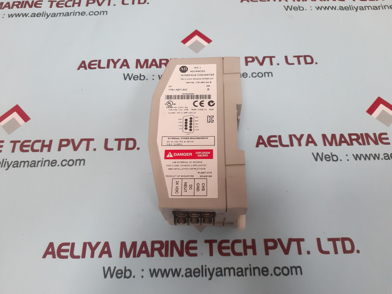 Allen bradley  1761-net-aic ser.b interface converter