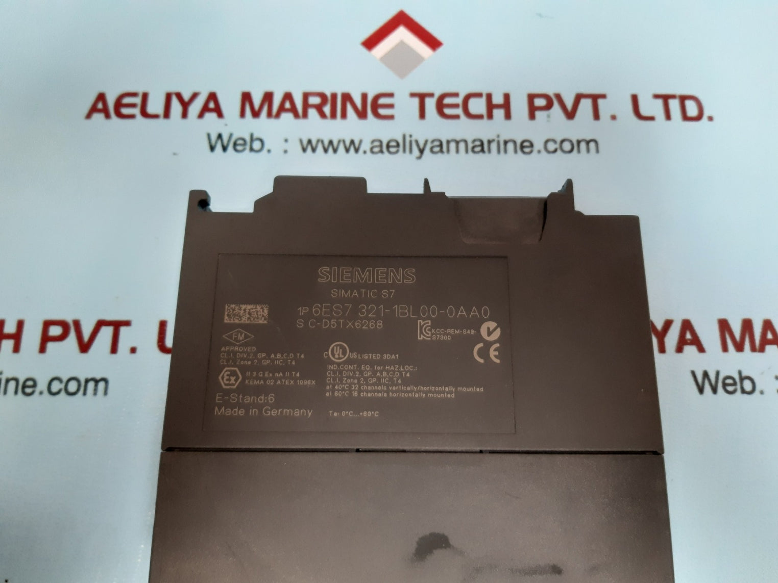 Siemens Simatic S7 6Es7 321-1Bl00-0Aa0 Digital Input Module