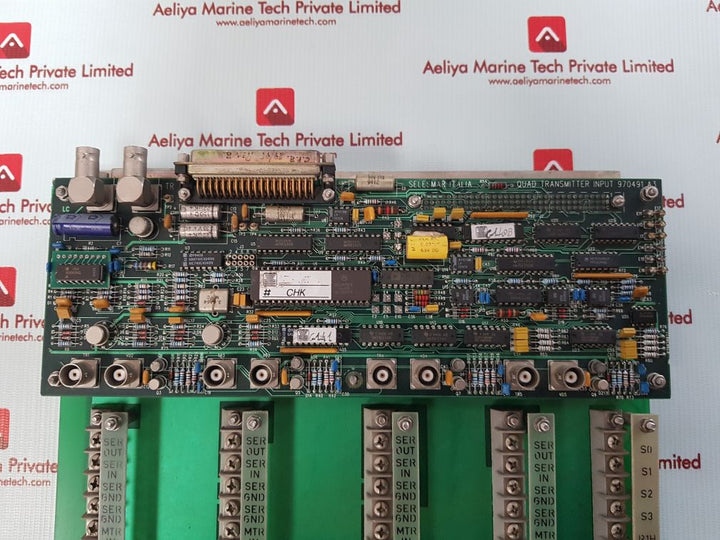 Selesmar italia 970491 a3 quad transmitter input pcb
