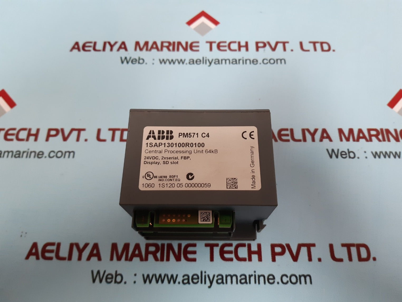 Abb pm571 c4 cpu 64kb ethernet 1sap130100r0100