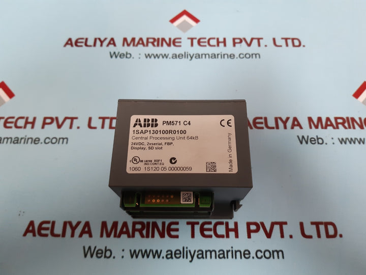 Abb pm571 c4 cpu 64kb ethernet 1sap130100r0100
