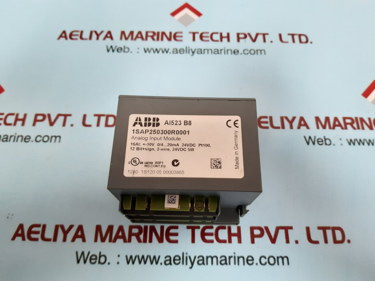 Abb ai523 b8 16ai analog input module 1sap250300r0001