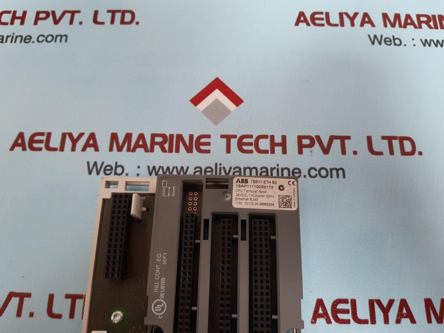 Abb tb511-eth b2 1sap111100r0170 cpu terminal base