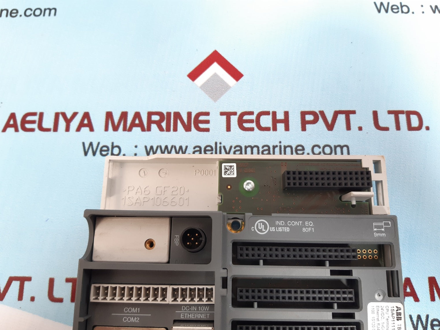 Abb tb511-eth b2 1sap111100r0170 cpu terminal base