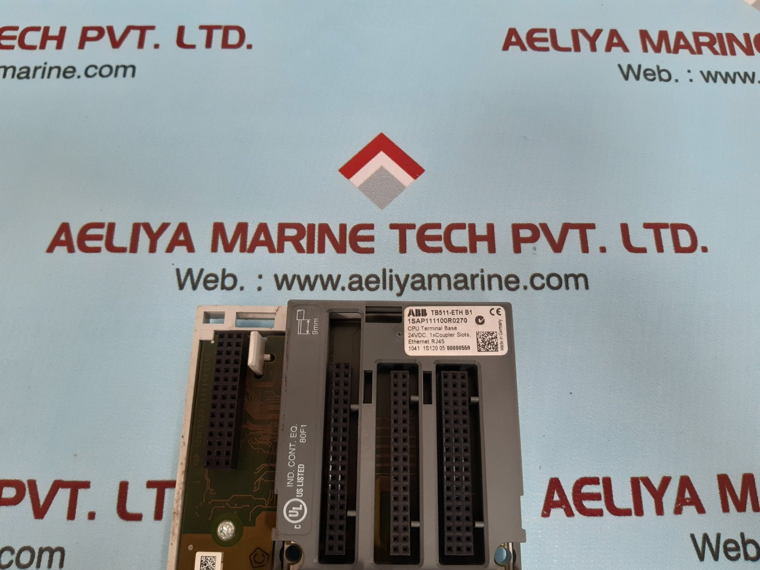 Abb tb511-eth b1 1sap111100r0270 cpu terminal base