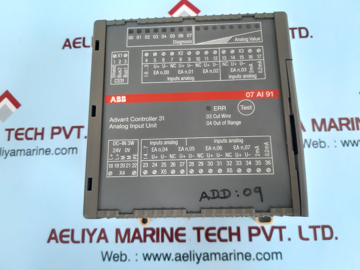 Abb 07 ai 91 advant controller gjr5251600r0202
