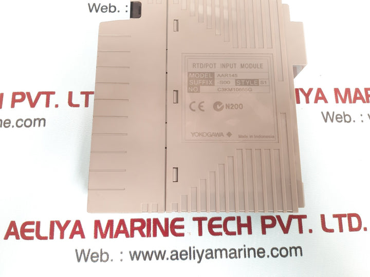 Yokogawa Aar145-s00 S1 Rtd/Pot Input Module