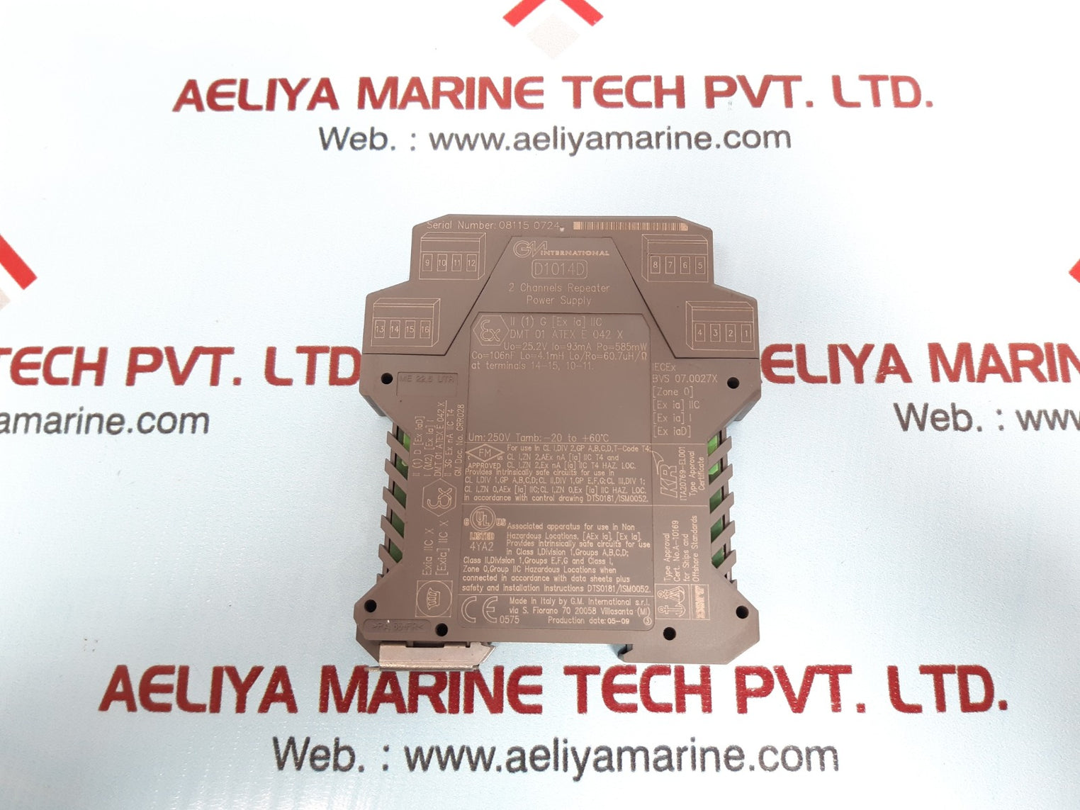 Gm international d1014d 2 channels repeater power supply