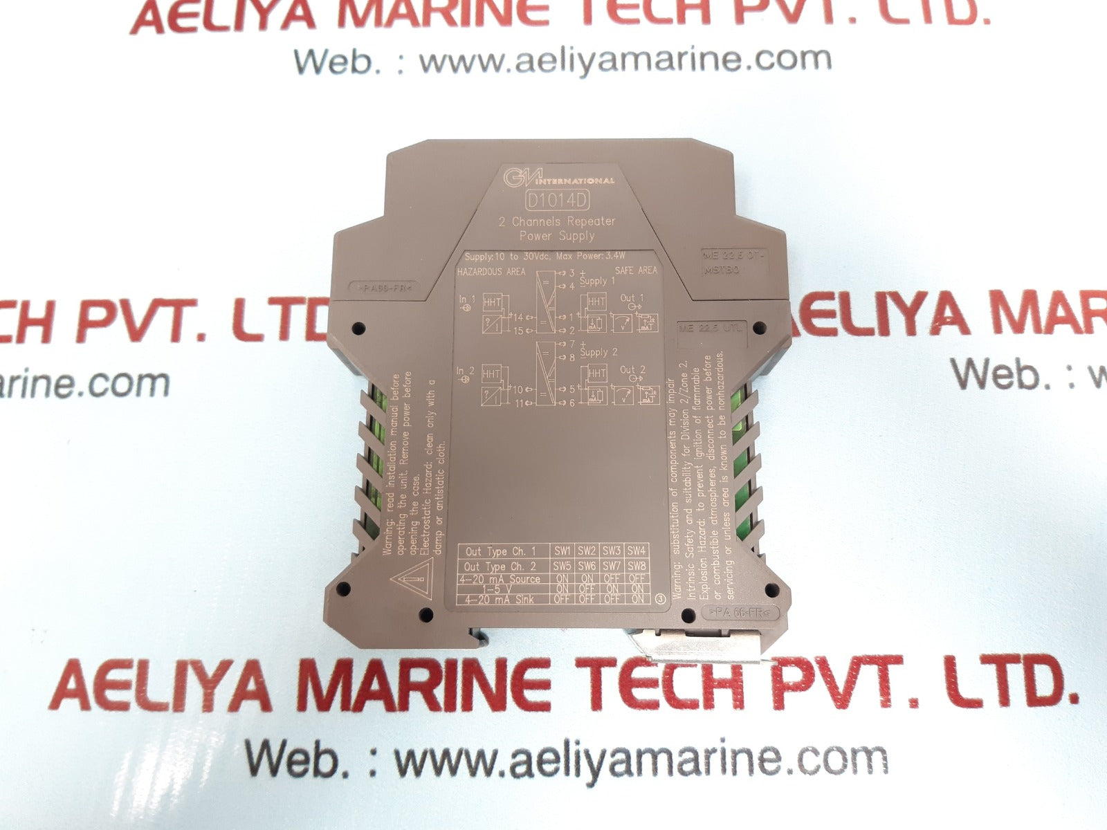 Gm international d1014d 2 channels repeater power supply