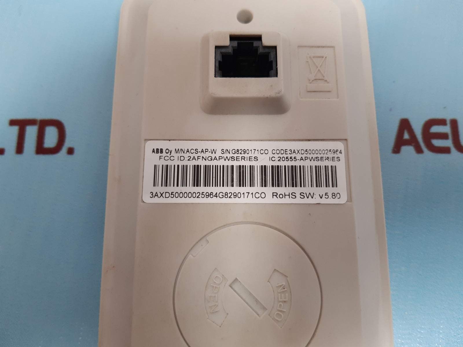 Abb acs-ap-w inverter control panel