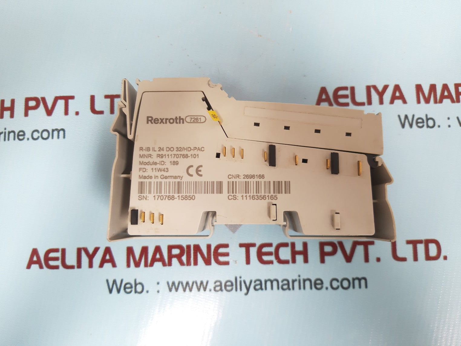 Rexroth r-ib il 24 do 32/hd-pac output module r911170768-101