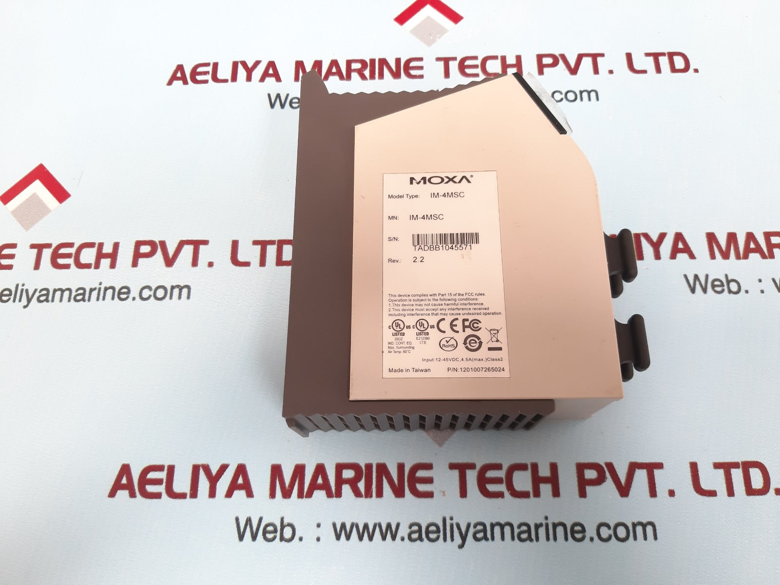 Moxa im-4msc interface module rev. 2.2