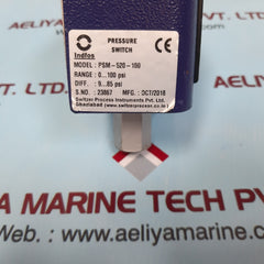 Indfos psm-520-100 pressure switch