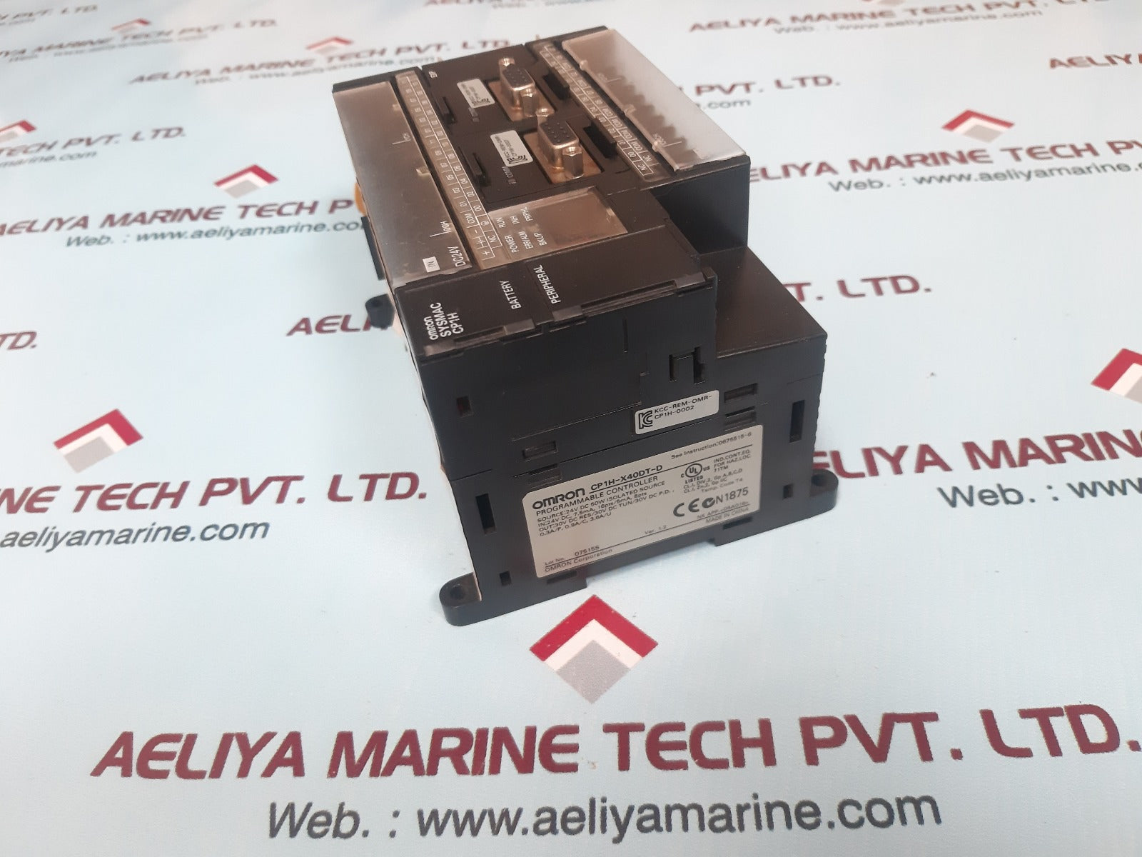Omron sysmac cp1h-x40dt-d programmable controller