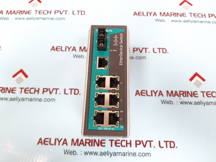 Moxa eds-308-m-sc ethernet switch 12010030803