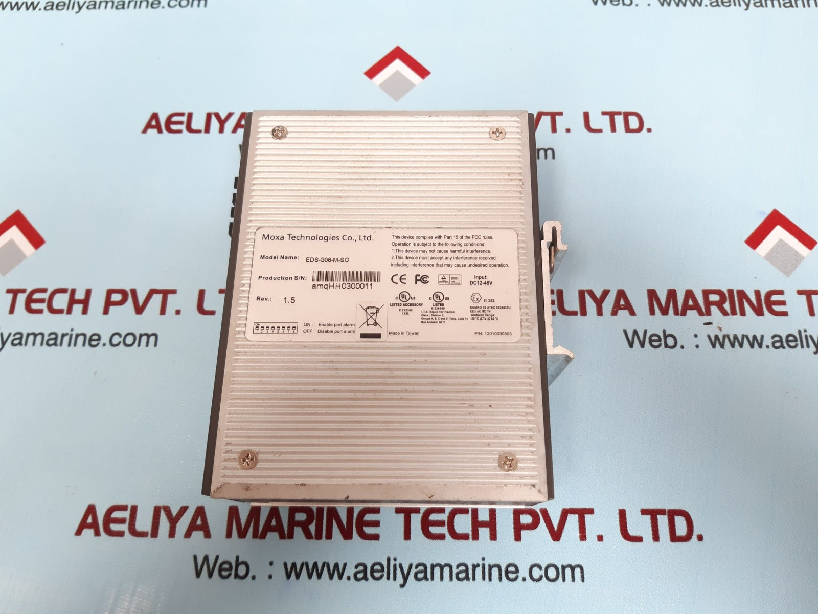 Moxa eds-308-m-sc ethernet switch 12010030803