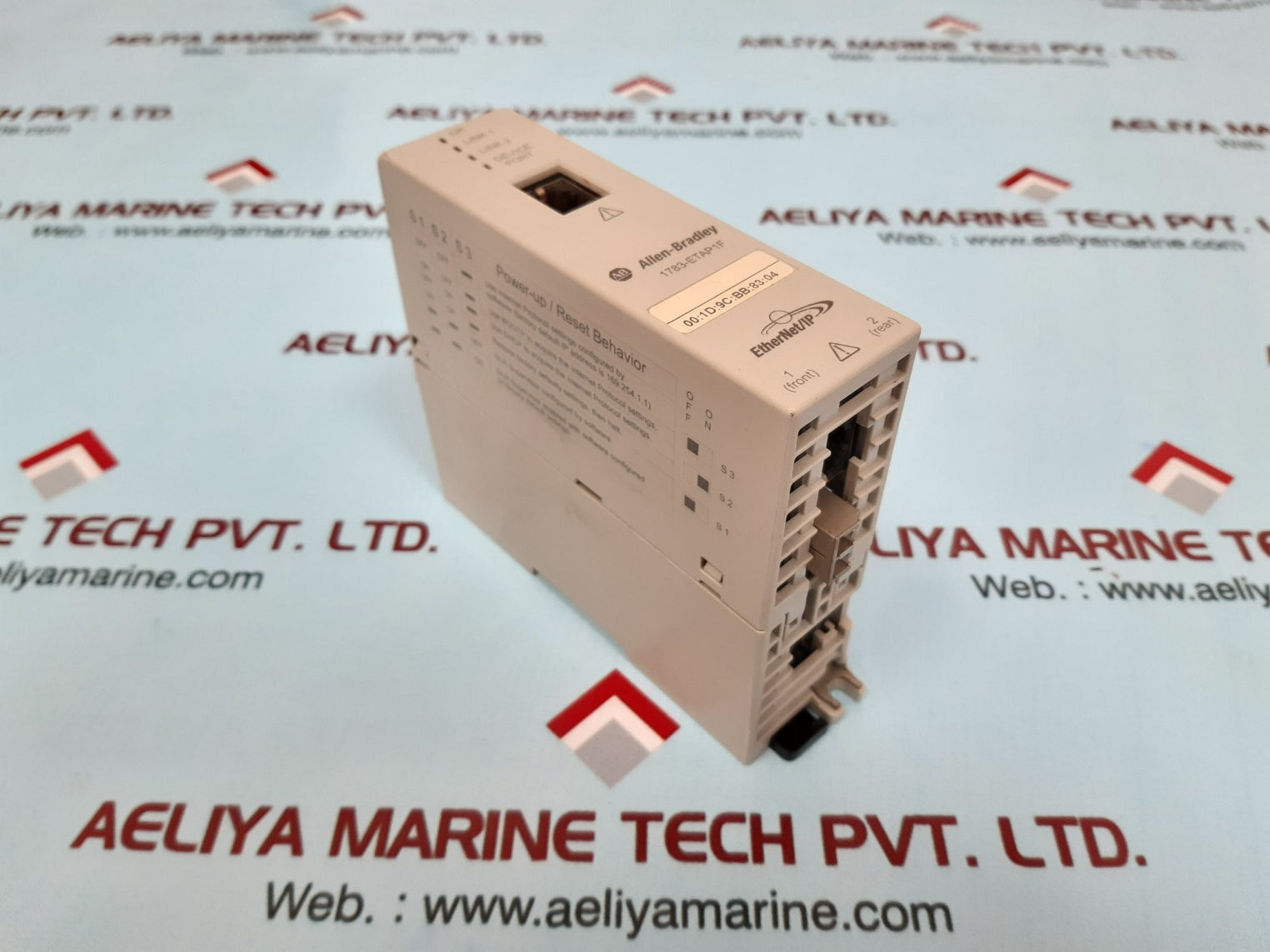 Allen-bradley 1783-etap1f 3-port ethernet/ip tap-2 tp/1 fiber