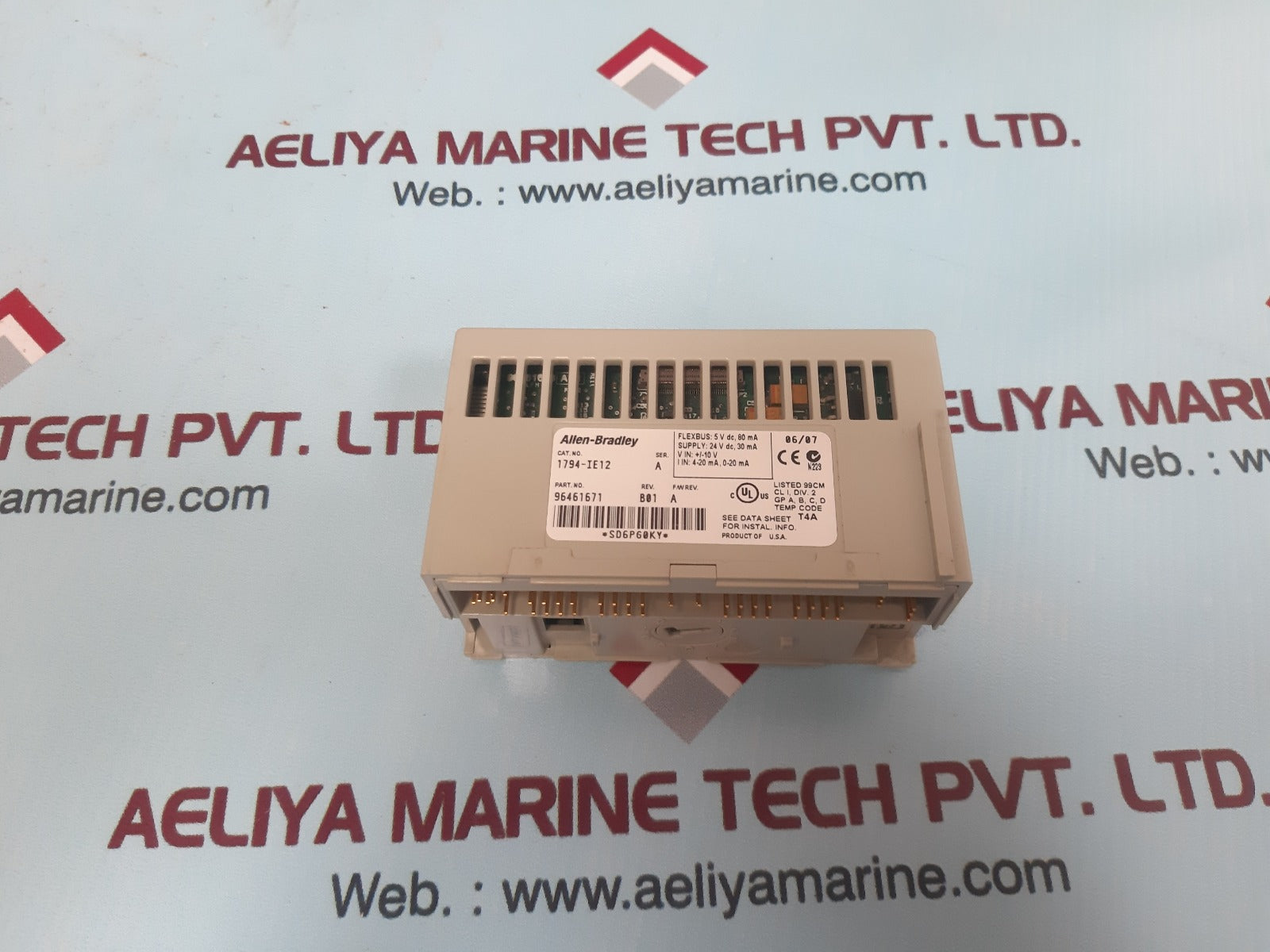 Allen-bradley 1794-ie12 ser.a flex i/o analog input module