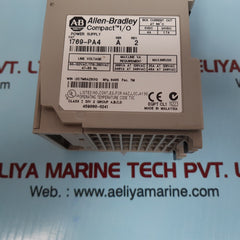 Allen-bradley 1769-pa4 compact i/o power supply ser.a
