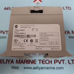 Allen-bradley 1762-l24bwa micrologix 1200 24 point controller ser c