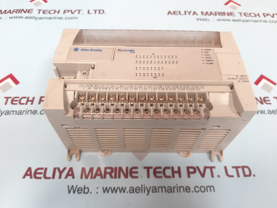 Allen-bradley micrologix 1200 1762-l40bxb plc controller rev.h