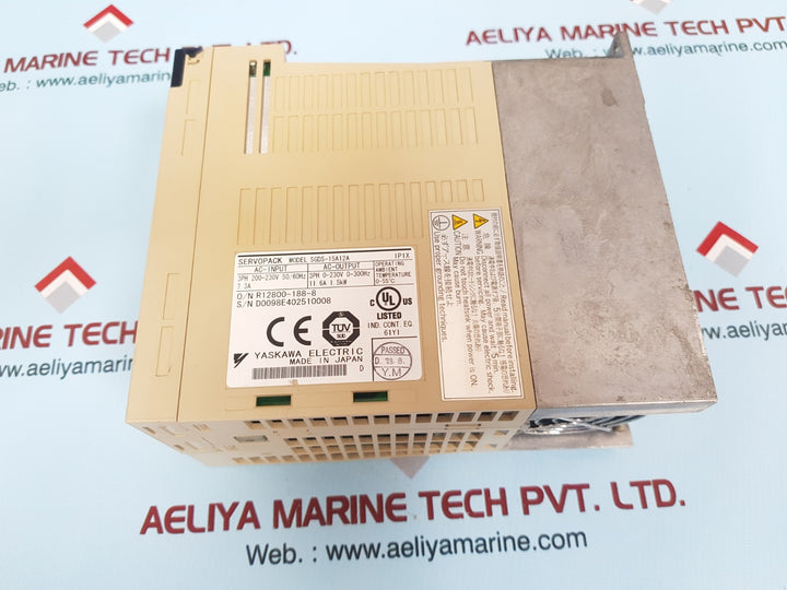 Yaskawa sgds-15a12a servo drive 