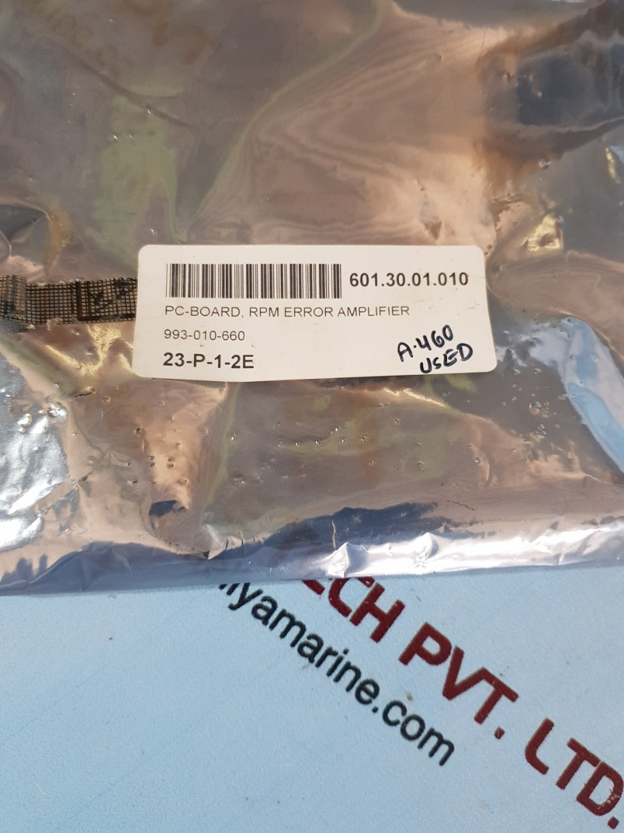 Soren t.lyngso 993010660 rpm error amplifier 3 pc-board