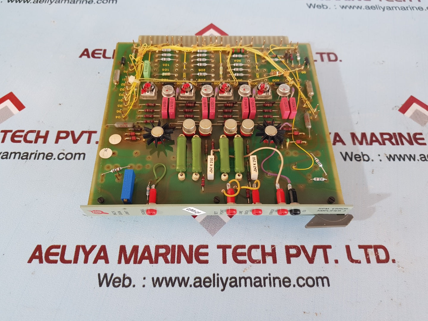 Soren t.lyngso 993010660 rpm error amplifier 3 pc-board