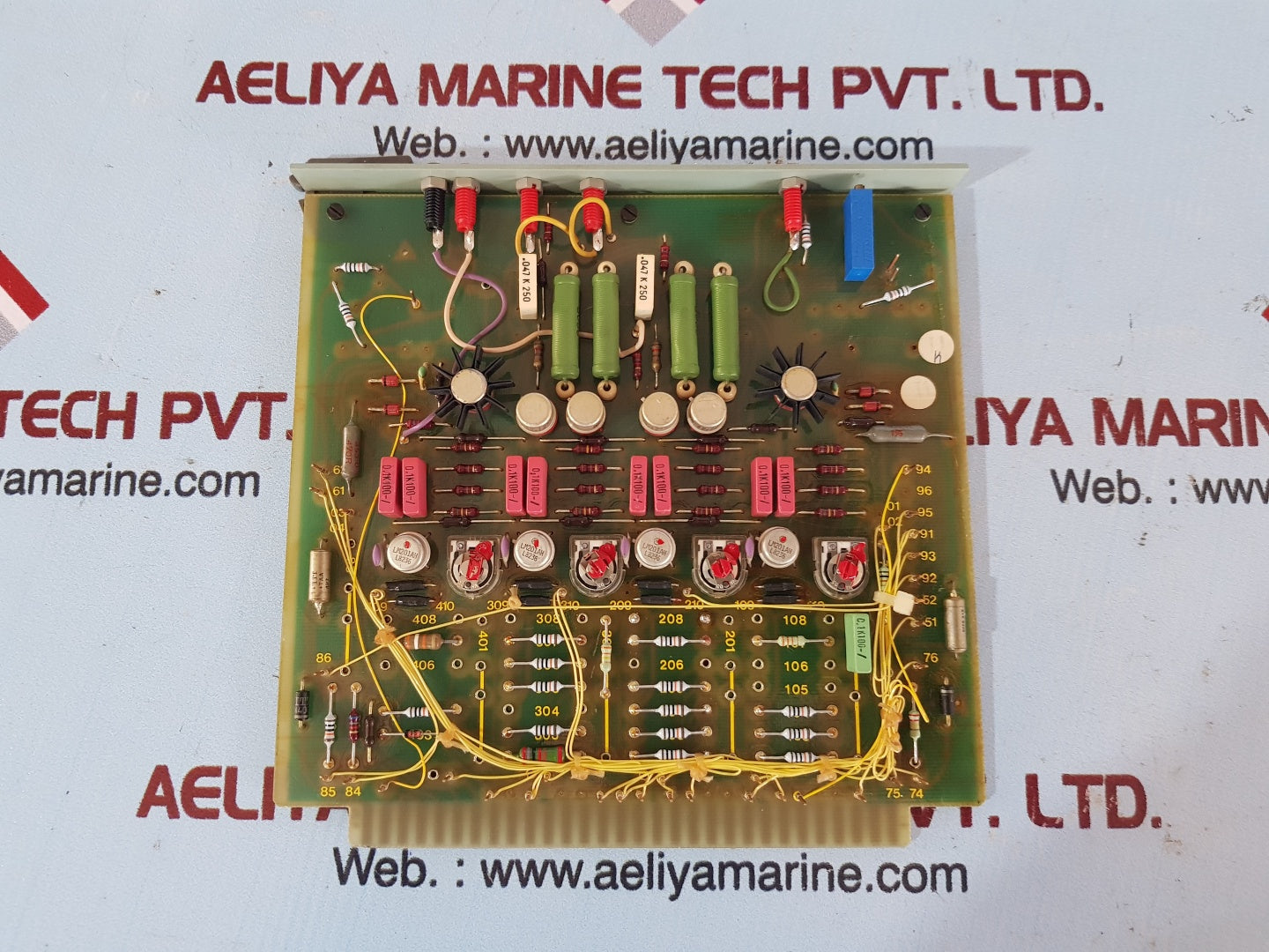 Soren t.lyngso 993010660 rpm error amplifier 3 pc-board