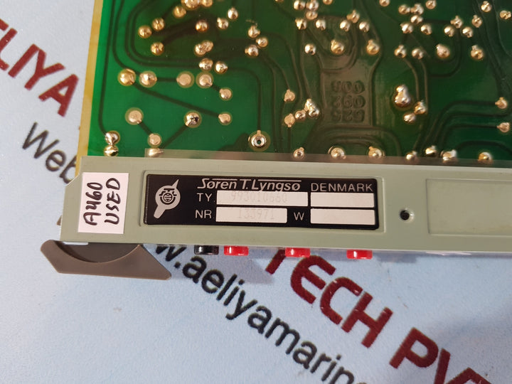 Soren t.lyngso 993010660 rpm error amplifier 3 pc-board