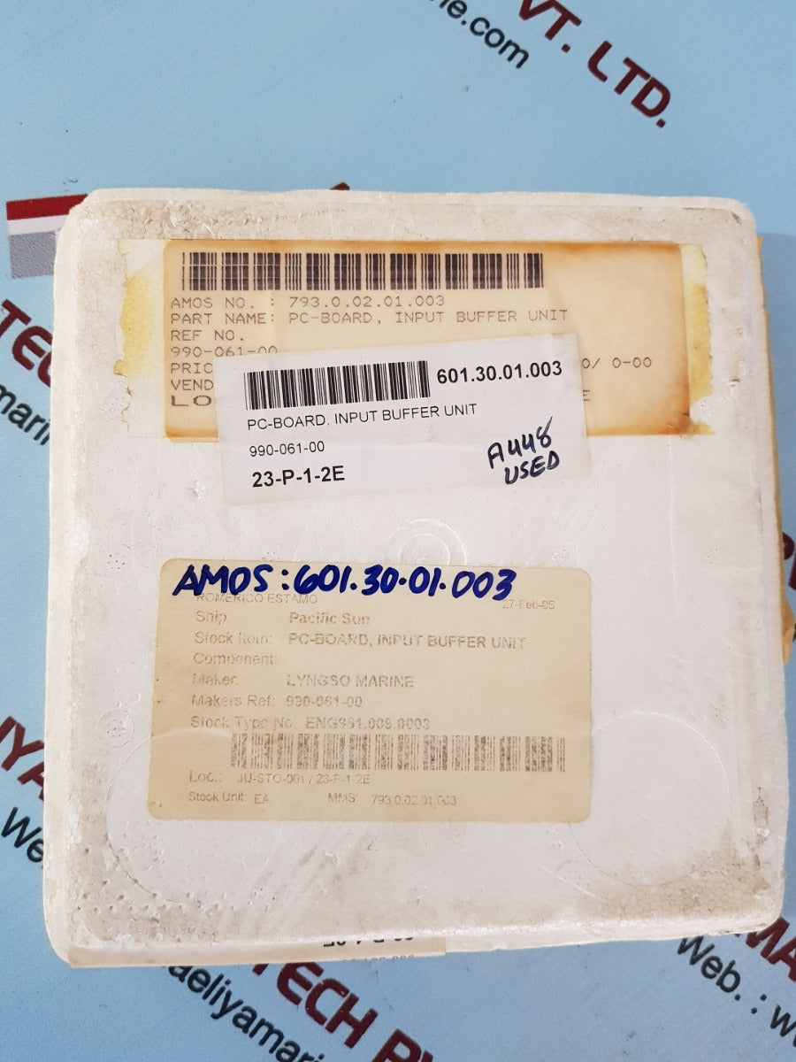 Soren t.lyngso 99006100 v01 pc board input buffer unit