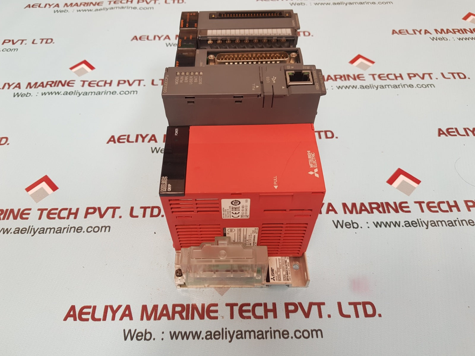 Mitsubishi melsec qseries q61p q03udecpu qx81 qy81p q64ad qd63p6