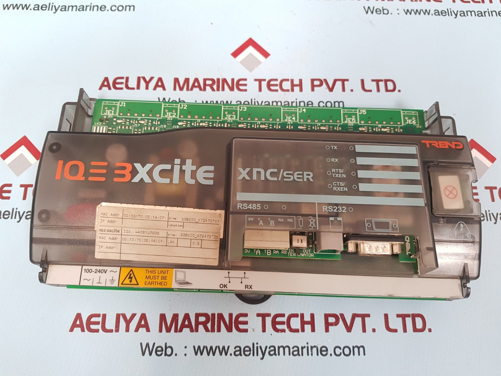 Trend iq3-4061u7000 controller iq3xcite/00/xnc/ser/100-240