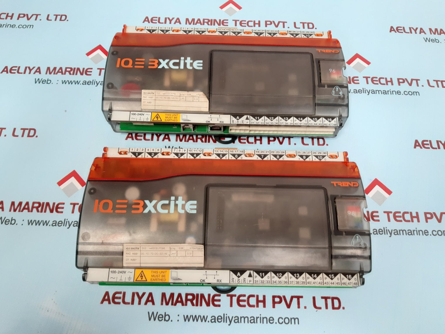 Trend iqe 3xcite controller iq3xcite/96/bac/100-240