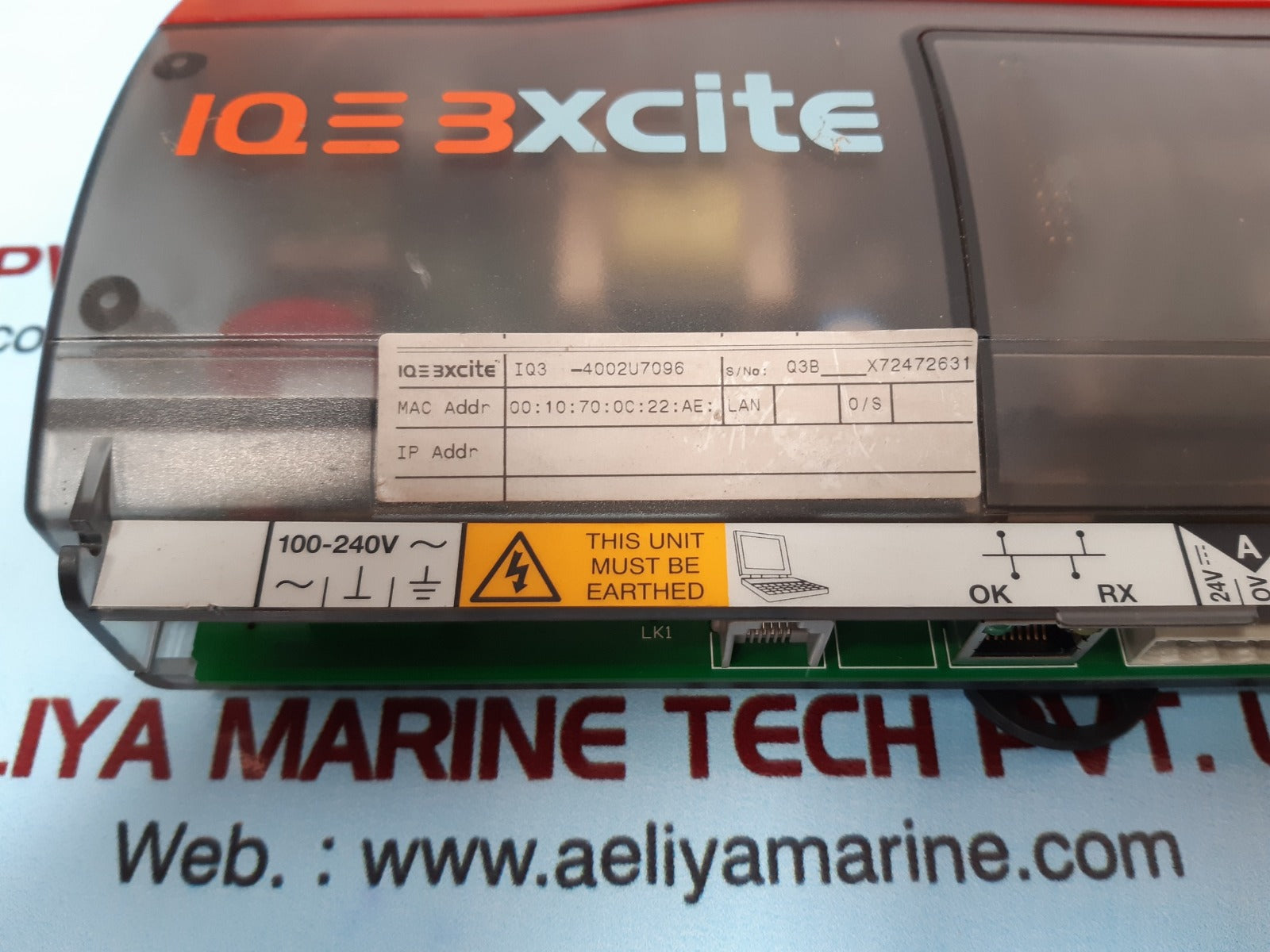 Trend iqe 3xcite controller iq3xcite/96/bac/100-240
