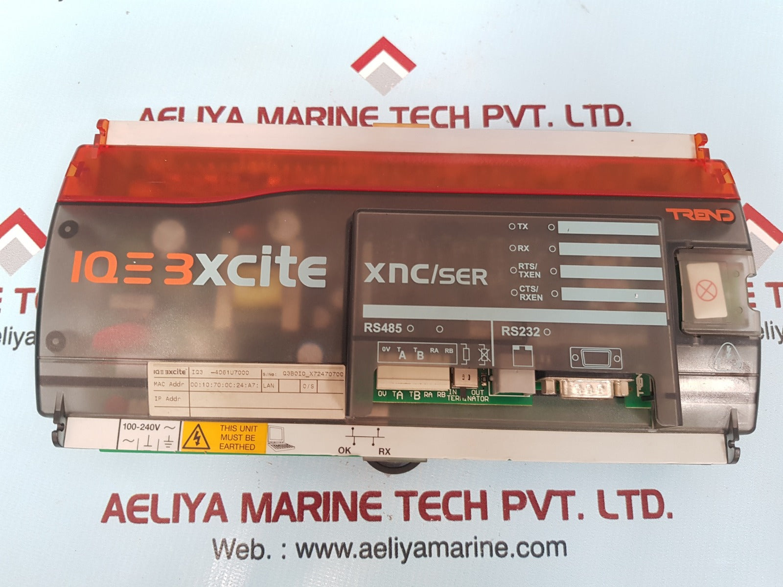 Trend iq3xcite/00/xnc/ser/100-240 controller iq3-4061u7000